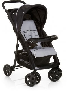 Комбинирана бебешка количка Hauck Shopper Comfortfold Black/Silver