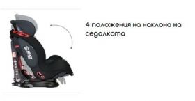 Bertoni Lorelli Детско столче за кола TITAN SPS IsoFix (9-36 кг) Grey 2016