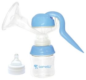 Механична помпа за кърма Bertoni Lorelli Baby Care - Синьо