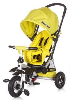 Детска триколка със сенник Chipolino НЕКСУС Лайм