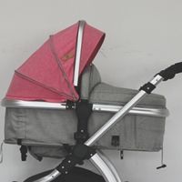 Бебешка количка 2в1 Bertoni Lorelli CRUISE Grey&Pink 2015