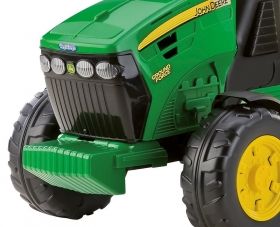 Детски акумулаторен трактор Peg Perego J. DEERE GROUND FORCE 12V с ремарке