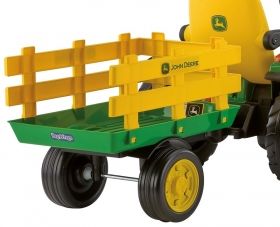 Детски акумулаторен трактор Peg Perego J. DEERE GROUND FORCE 12V с ремарке