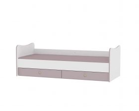 Дървено детско легло-люлка Bertoni Lorelli MiniMAX Бяло/Бук