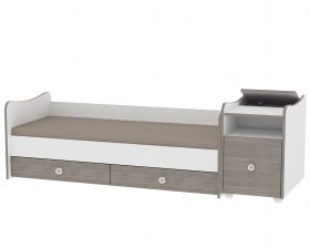 Детско трансформиращо се легло-люлка Bertoni Lorelli TREND Plus Бяло/Капучино