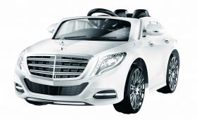 Kikka Ride - Детска акумулаторна кола Mercedes Benz S-Class White