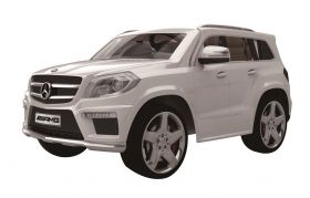Kikka Ride - Детска акумулаторна кола Mercedes Benz GL-63 White