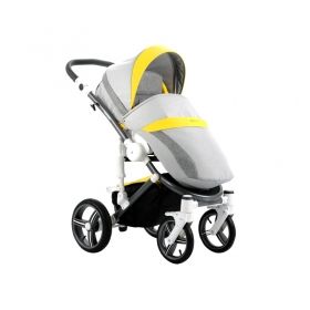 Бебешка количка 2в1  Bebetto Murano цвят 01М - Жълт
