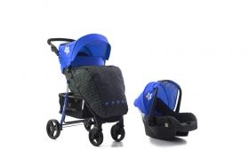 KikkaBoo Бебешка количка 2 в 1 Verona *Blue*