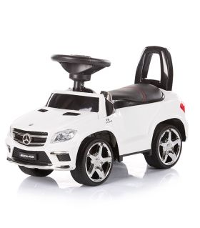 Детска кола за яздене с MP3 Chipolino MERCEDES BENZ GL63 AMG Бяло 2017