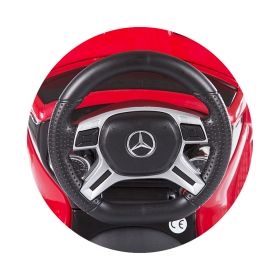 Детска кола за яздене с MP3 Chipolino MERCEDES BENZ GL63 AMG Бяло 2017