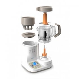 Nuvita - Уред за приготвяне на храна на пара Pappasana Vapor Combo 2