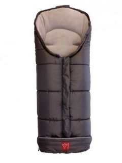 Универсално чувалче за бебешка количка с термовълна KAISER Iglu Anthracite/Light Grey