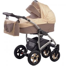Бебешка комбинирана количка 2в1 DIZAIN BABY Viola New Violet