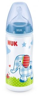 NUK Шише PP със силиконов биберон 300 мл. Babygluck 