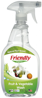 Friendly Organic Препарат за измиване на плодове и зеленчуци 650мл.