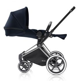 Бебешка количка Cybex Priam Lux Seat Midnight Blue  с кош за новородено 2017
