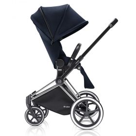 Бебешка количка Cybex Priam Lux Seat Midnight Blue  с кош за новородено 2017