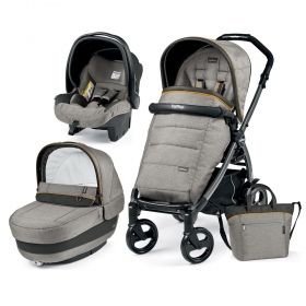Бебешка количка 3в1 Peg Perego BOOK PLUS Modular Elite Luxe Grey 2017
