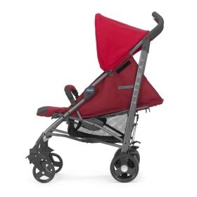 Chicco Бебешка количка Lite Way Top Red с предпазен борд