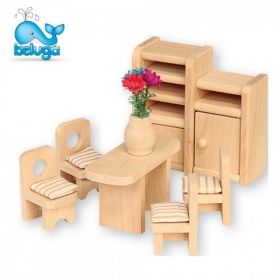 Beluga мебели за къща за кукли - трапезария