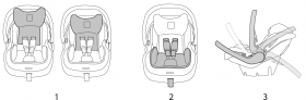 Бебешко столче за кола Peg Perego PRIMO VIAGGIO SL (0-13 кг) Bloom Beige