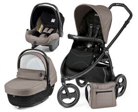 Бебешка количка 3в1 Peg Perego BOOK SCOUT XL Modular Sportivo Bloom Beige