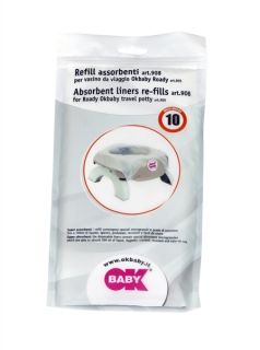 OKBaby  Абсорбиращи подложки за гърне 10бр.