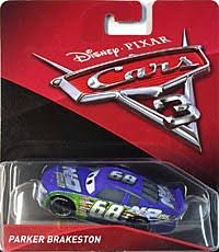 Cars 3 Количка - Parker Brakeston