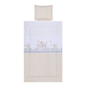 Бебешки спален комплект Bertoni Lorelli Beige Bear Toys 3 части 