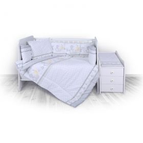 Спален комплект Bertoni Lorelli за детско легло Trend Grey Elephants 