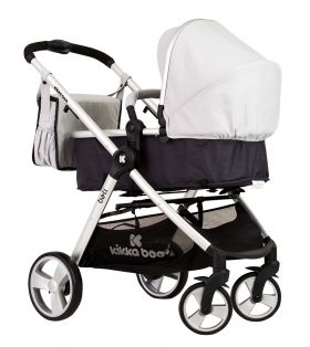 Kikka Boo Бебешка количка  Bali 2 in 1 Summer Grey                      