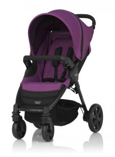 Комбинирана бебешка количка Britax Romer B-AGILE 4 Mineral Lilac
