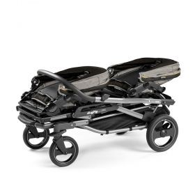 Peg Perego Бебешка количка за близнаци DUETTE Piroet Completo Luxe Beige