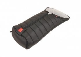 Универсално чувалче за бебешка количка KAISER Finny Fleece Melange Black