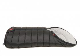 Универсално чувалче за бебешка количка KAISER Finny Fleece Melange Black