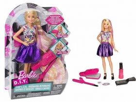 BARBIE Кукла с фризьорски салон CRIMPS & CURLS
