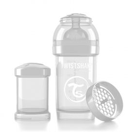 Twistshake Anti-colic бебешко шише180мл Бяло