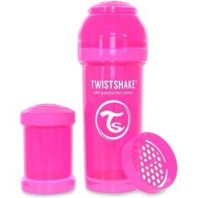 Twistshake Anti-colic бебешко шише 280мл Пурпурно