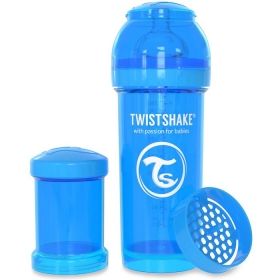 Twistshake Anti-colic бебешко шише 260мл Синьо
