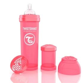 Twistshake Anti-colic бебешко шише 330мл Праскова