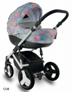 Bexa Бебешка количка 2 в 1 Bexa Cube CU8