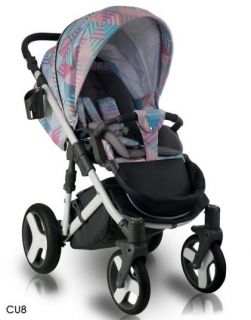 Bexa Бебешка количка 2 в 1 Bexa Cube CU8