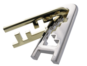 Eureka Huzzle Cast Keyhole Метален 3D пъзел