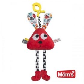 MOM'S CARE Играчка за количка с клипс Зайче
