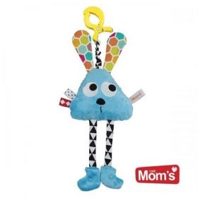 MOM'S CARE Играчка за количка с клипс Зайче 