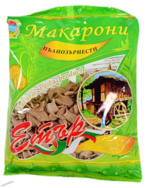Макарони Етър - пълнозърнести - 250 гр.