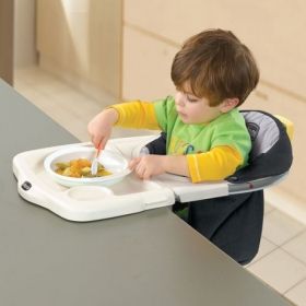 Chicco -  Столче за хранене 360° за маса grey