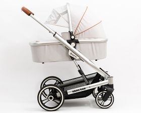 Kikka Boo -  Бебешка количка 'Divaina' 2 in 1  / седалка+зимен кош / Brown