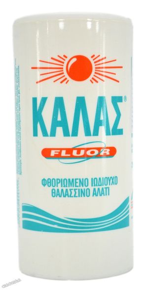Трапезна сол с флуор КАЛАС Fluor 250 гр.
